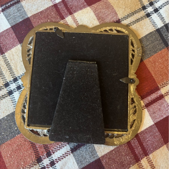 Floral Green and Gold Decorative Frame - Picture 2 of 2